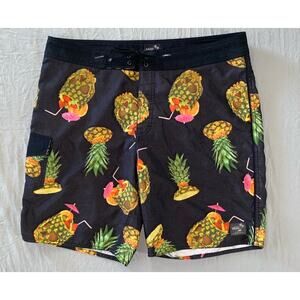 Vans Lightweight Cargo Board, Swim Shorts. Pineapple Fruit Cups, Men's 36. EUC!